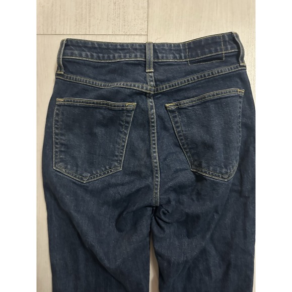 AMO Denim Bella Dark Blue Flare Jeans in Indie Blue Size 26 - Picture 2 of 9